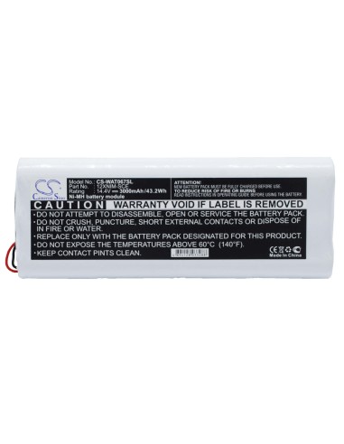 Battery for Wavetek 4010-00-0067 14.4V, 3000mAh - 43.20Wh
