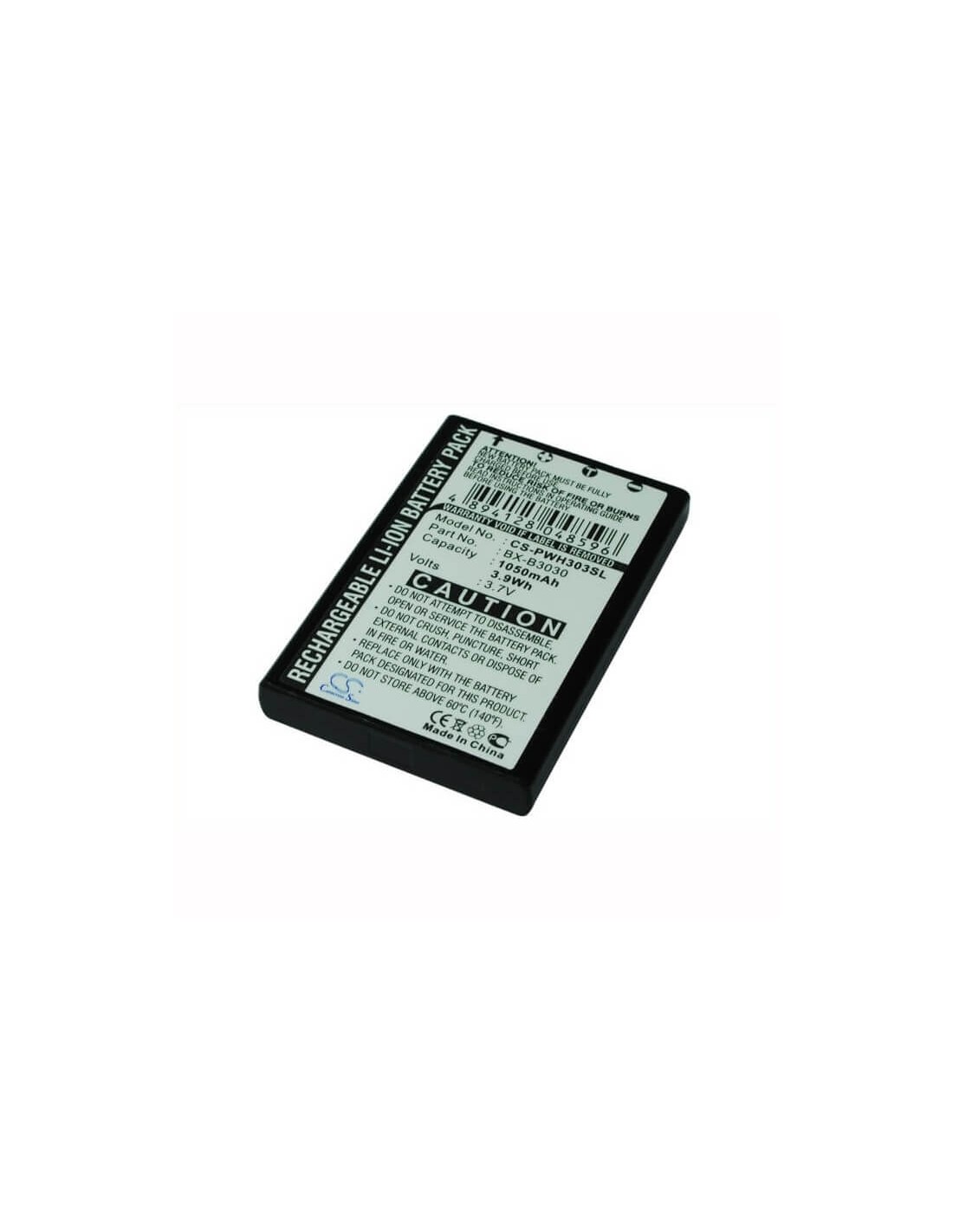 Battery for Panasonic Wx-h3030, Wx-t3020, Attune 3020 3.7V, 1050mAh - 3.89Wh