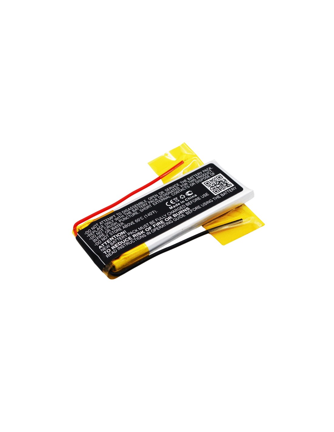 Battery for Cardo Scala Rider Q2, Q2 Pro 400mAh - 1.48Wh