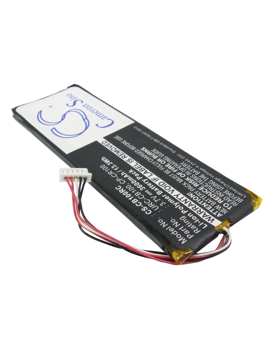 Battery for Sonos Controller Cb100, Controller Cr100 3.7V, 3600mAh - 13.32Wh