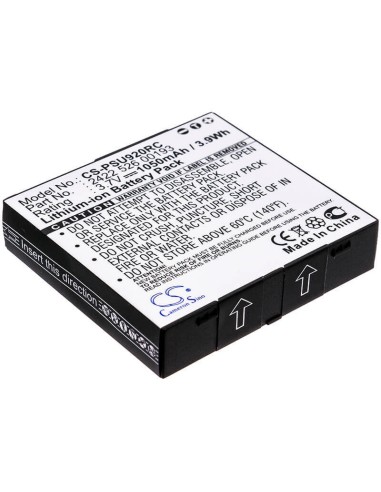 Battery for Philips Pronto Tsu-9200, Pronto Tsu9200/37, Tsu920037 3.7V, 1050mAh - 3.89Wh