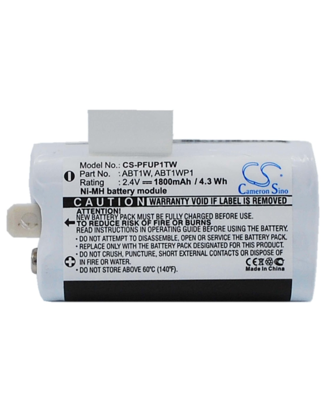 Battery for Cisco Ultra Hd, U260 2.4V, 1800mAh - 4.32Wh