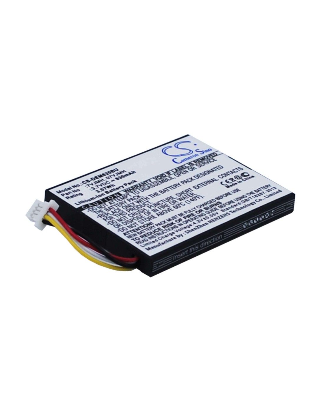 Battery for Dell Poweredge M620, Poweredge R320, Poweredge R420 3.7V, 830mAh - 3.07Wh