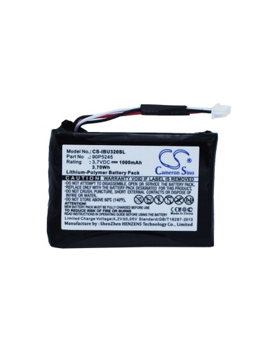 Battery for Ibm Serveraid 7k Scsi U320 Raid Controller 3.7V, 1000mAh - 3.70Wh