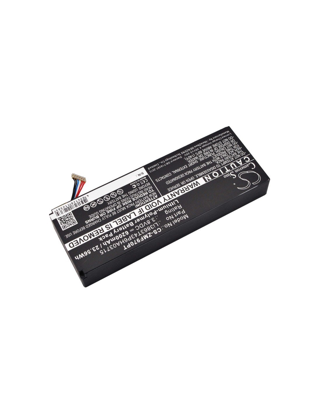 Battery for At&t Spro2, S Pro 2 3.8V, 6200mAh - 23.56Wh
