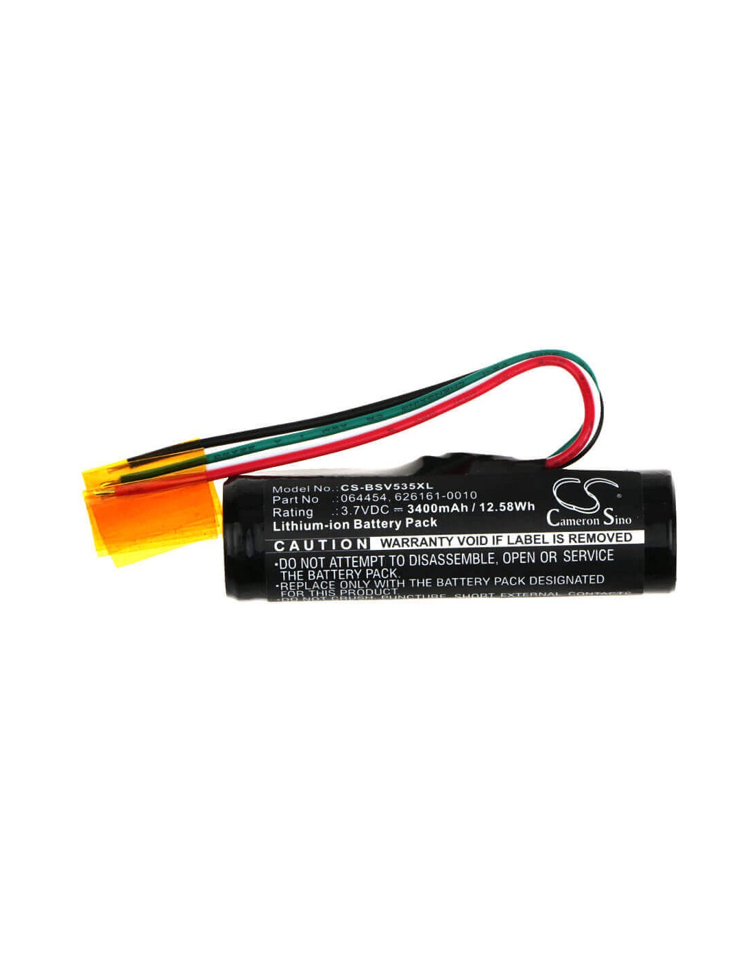 Battery for Bose V35, 535, 525ii 3.7V, 3400mAh - 12.58Wh