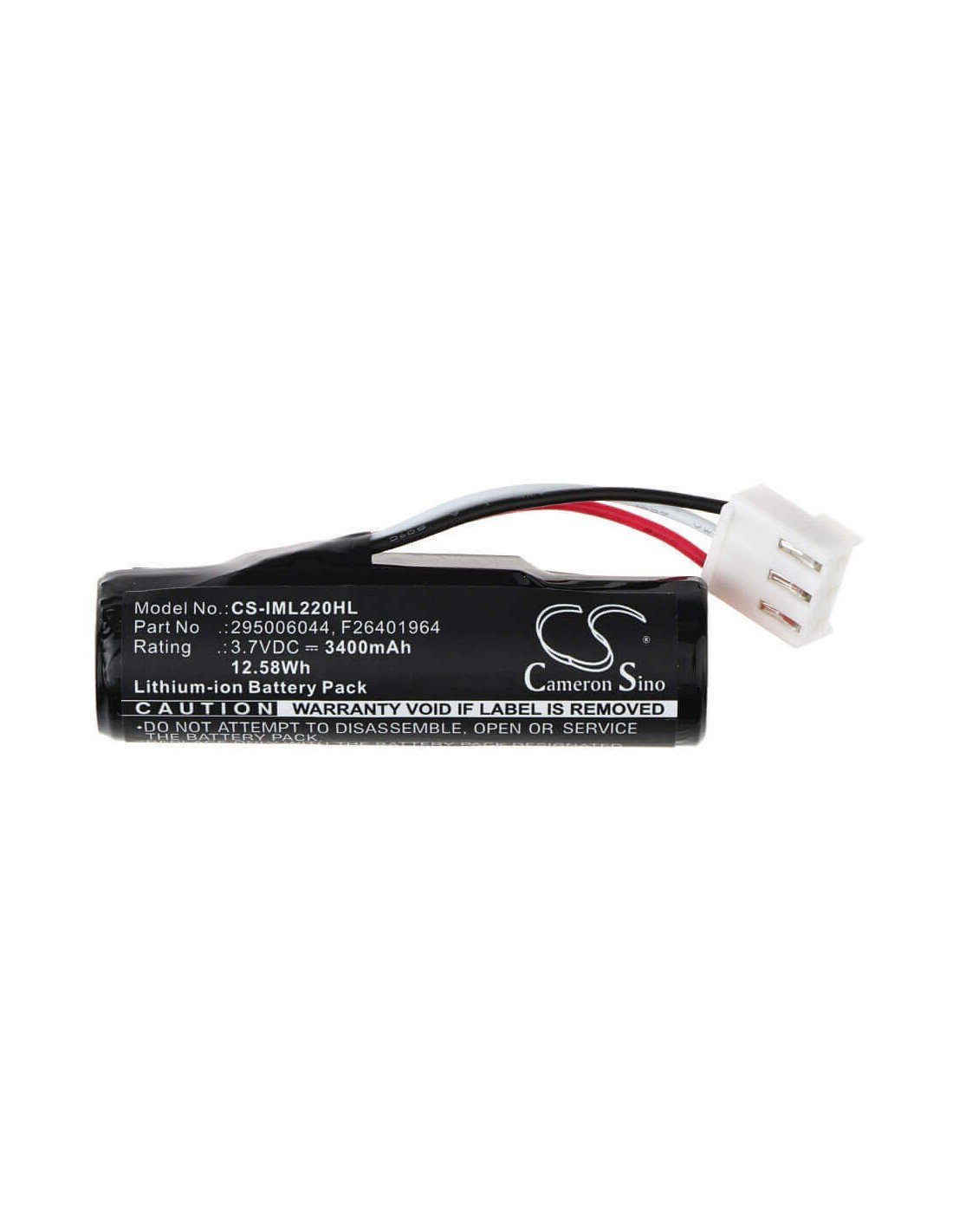 Battery for Ingenico Iwl220, Iwl250, Iwl250 Bluetooth 3.7V, 3400mAh - 12.58Wh