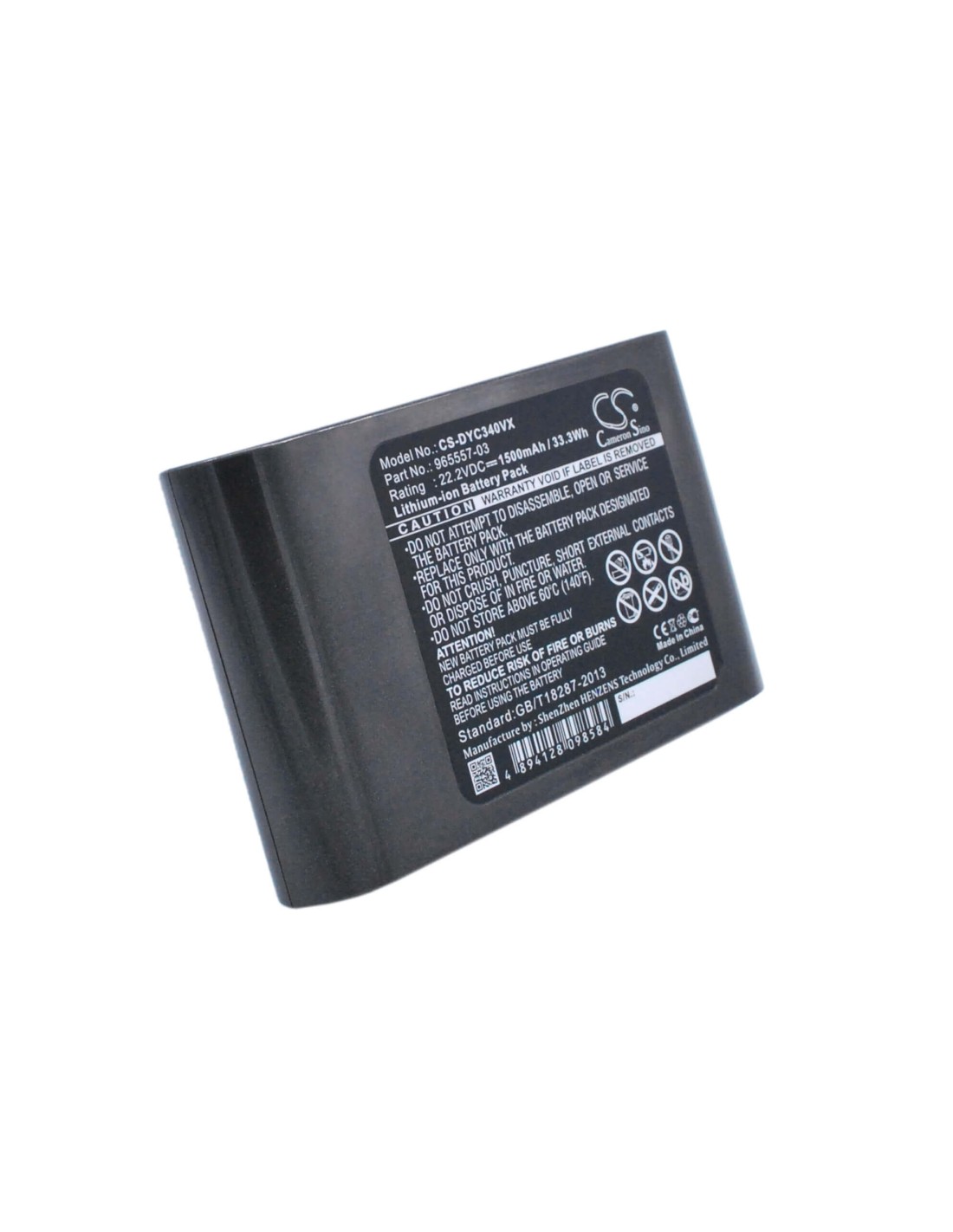 Battery for Type B Only - Dyson Dc31 Animal, Dc34, Dc35 22.2V, 1500mAh - 33.30Wh