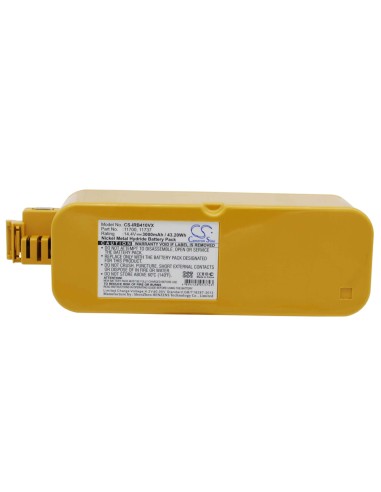 Battery for Cleanfriend M488 14.4V, 3000mAh - 43.20Wh
