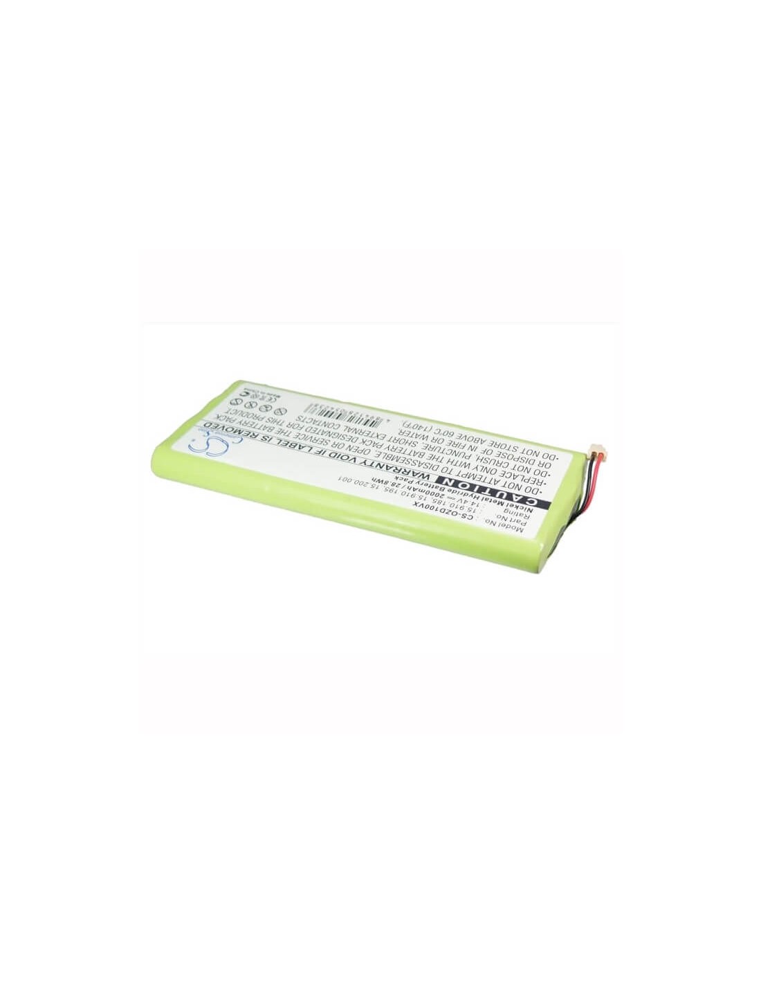 Battery for Ozroll Ods Controller, Smart Drive Smart Control 10 14.4V, 2000mAh - 28.80Wh