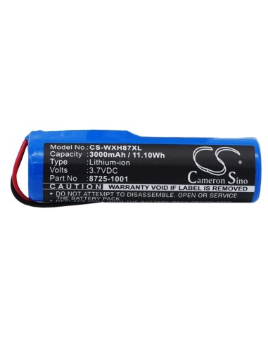 Battery for Wella Eclipse Clipper 3.7V, 3000mAh - 11.10Wh