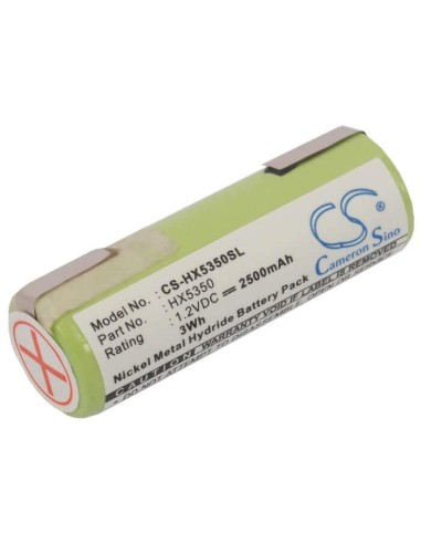 Battery for Braun 1008, 1012, 1013 1.2V, 2500mAh - 3.00Wh