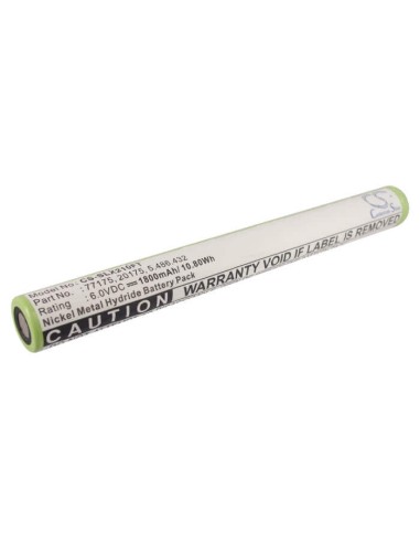 Battery for Streamlight, Sl20x-led, Ultrastinger 6.0V, 1800mAh - 10.80Wh