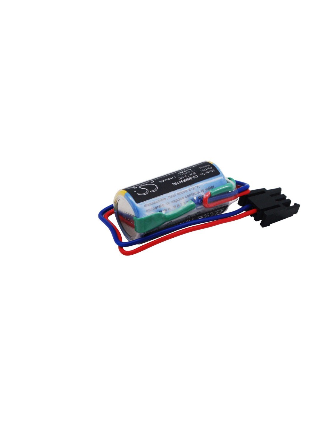 Battery for Mitsubishi A1fxcpu Robot Control Plc, A1fx Cpu Robot Control Plc, A Series Plcs 3.6V, 1700mAh - 6.12Wh