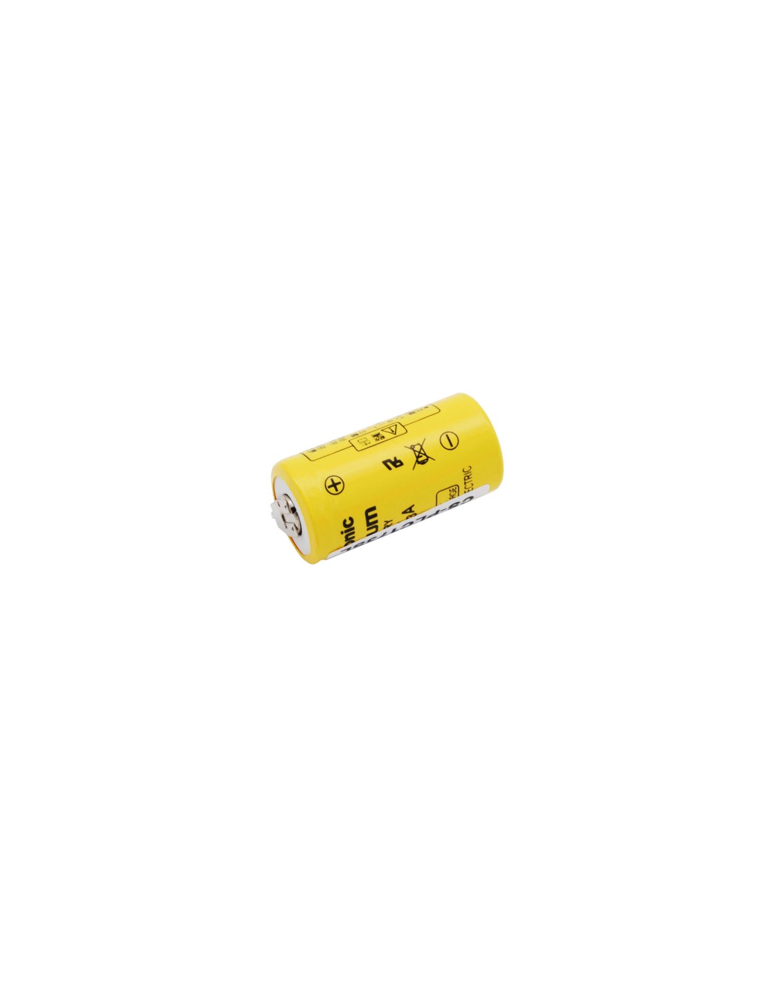 Battery for Panasonic Br-2/3ag With Weld Leg 3.0V, 1450mAh - 4.35Wh