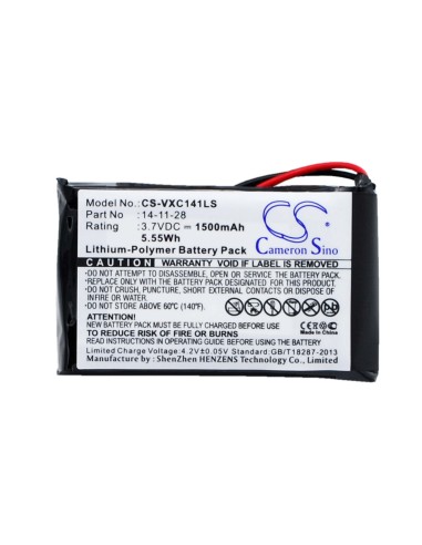 Battery for Vancouver Vancouver/xc-141k 3.7V, 1500mAh - 5.55Wh