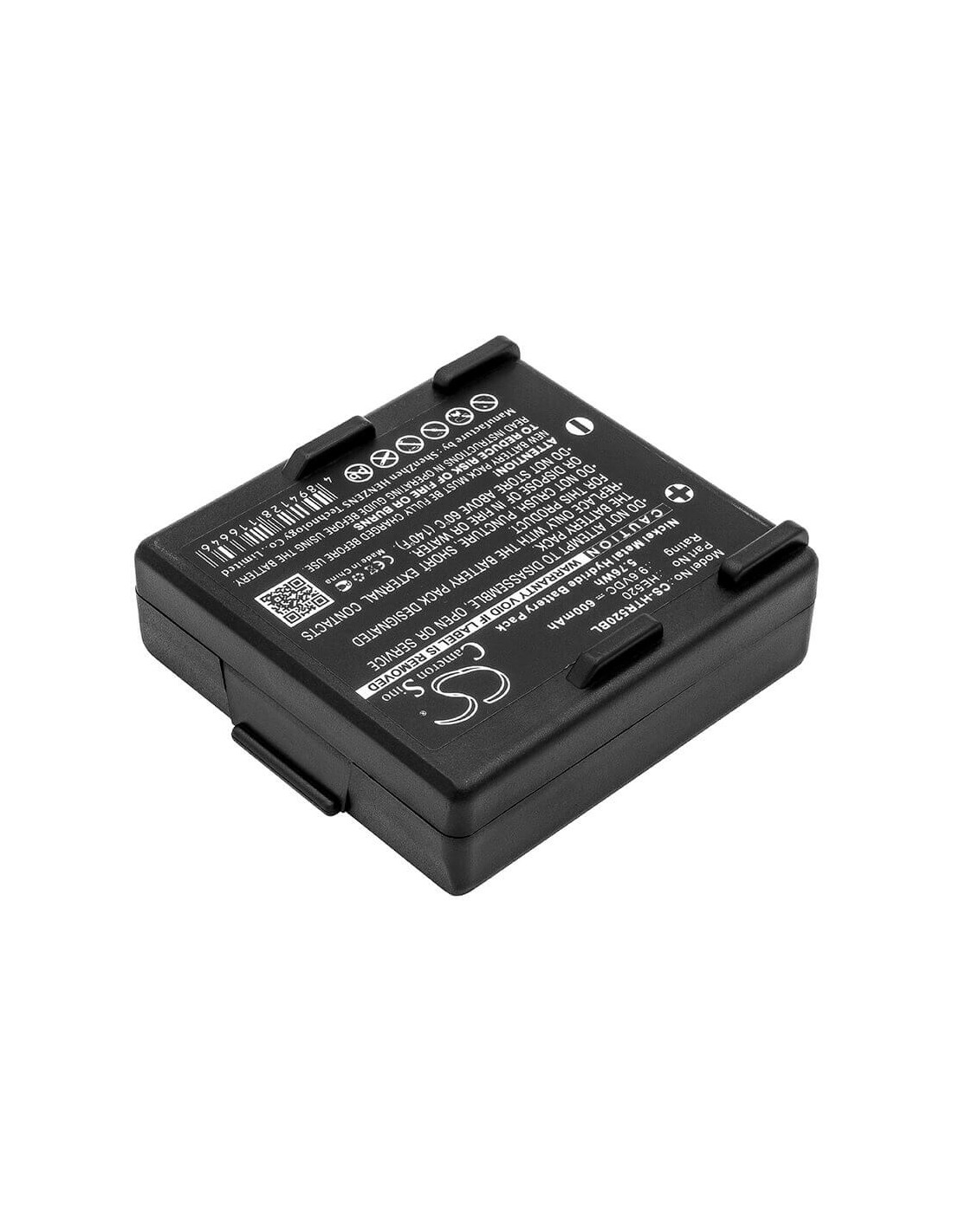 Battery for Abitron Kh68300520.a 9.6V, 600mAh - 5.76Wh