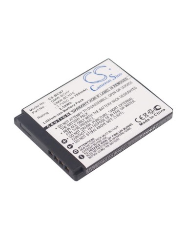 Battery for Panasonic Lumix Dmc-fp1, Lumix Dmc-fp1a, 3.7V, 690mAh - 2.55Wh