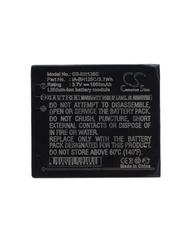 Battery for Samsung Hmx-r10, Hmxr10bn, Hmxr10bnxxa, Hmx-r10bp, 3.7V, 1000mAh - 3.70Wh