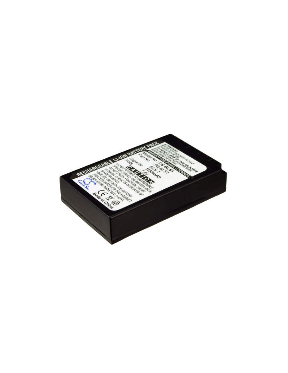 Battery for Olympus E-400, E-410, E-420, E-450, 7.4V, 1150mAh - 8.51Wh