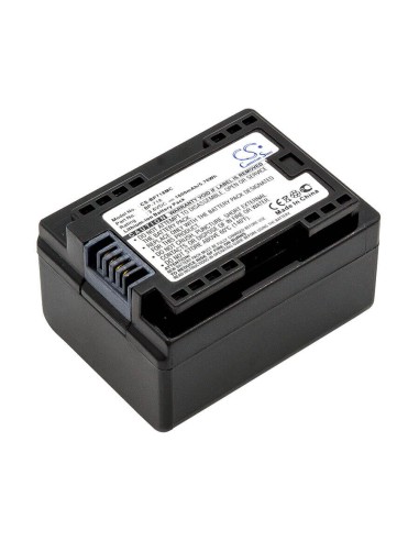 Battery for Canon Ixia Hf M56, Ixia 3.6V, 1600mAh - 5.76Wh