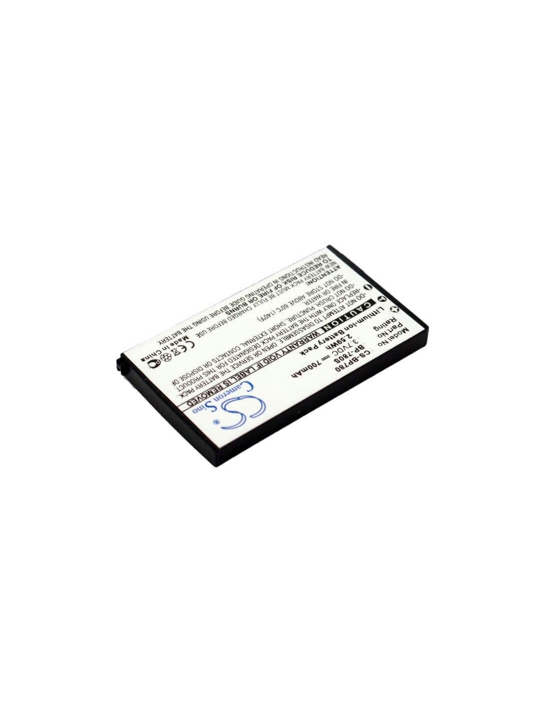 Battery for Kyocera Contax Sl300rt, Finecam Sl300r, 3.7V, 700mAh - 2.59Wh