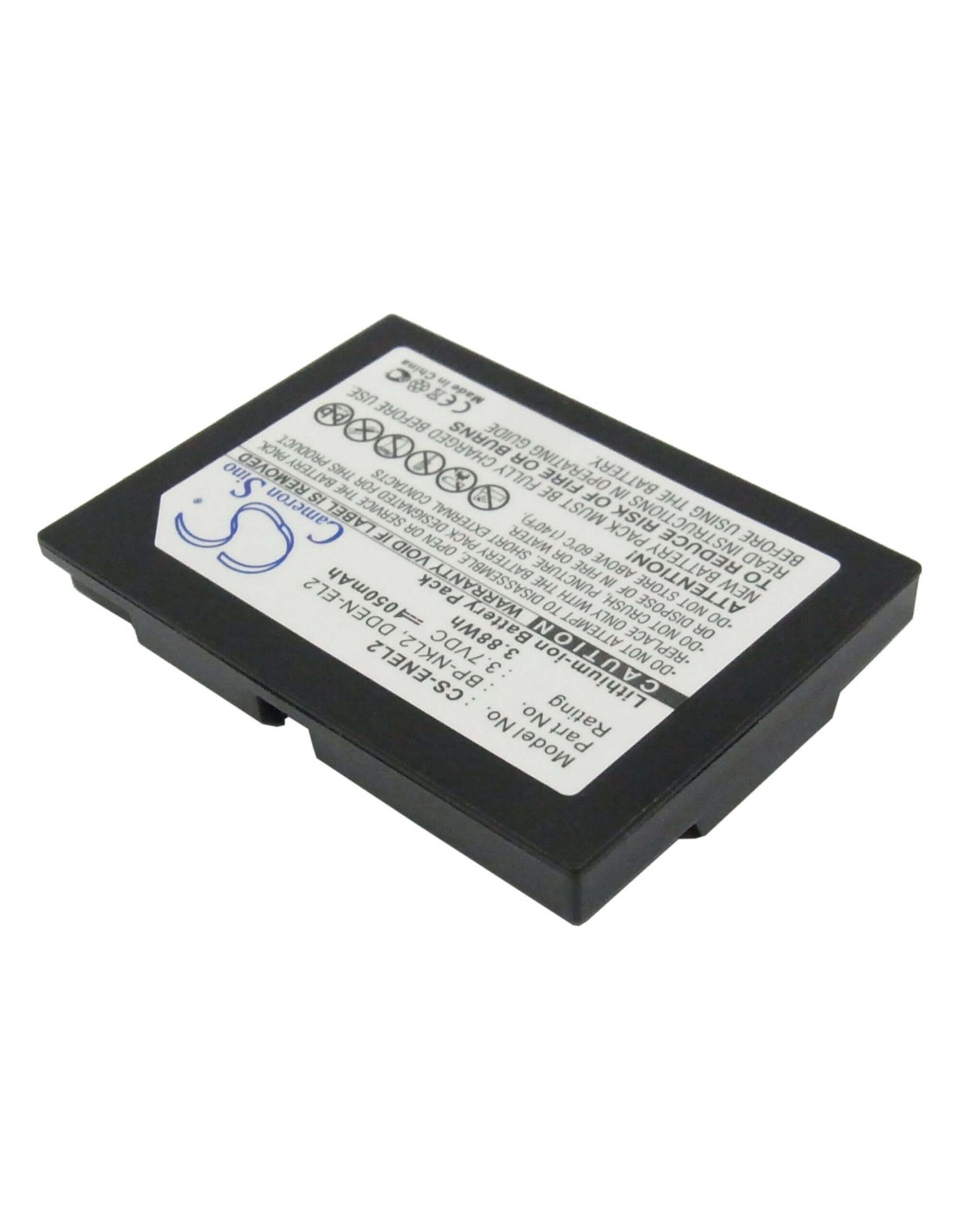 Battery for Nikon Coolpix 2500, Coolpix 3500, 3.7V, 1050mAh - 3.89Wh