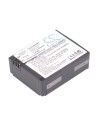 Battery for Gopro Chdhn-301, Hd Hero3 Black 3.7V, 950mAh - 3.52Wh
