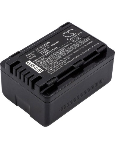 Battery for Panasonic Hc-250eb, Hc-550eb, Hc-727eb, Hc-750eb, 3.6V, 1500mAh - 5.40Wh