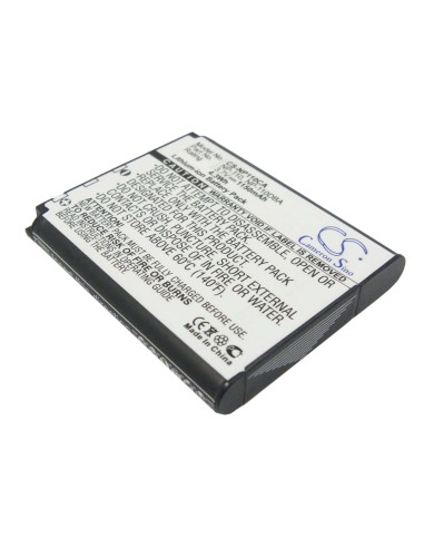 Battery for Casio Exilim Ex-z200, Exilim Ex-z2000, 3.7V, 1150mAh - 4.26Wh