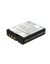 Battery for Casio Exilim Ex-fc300s, Exilim Ex-h30, 3.7V, 1800mAh - 6.66Wh