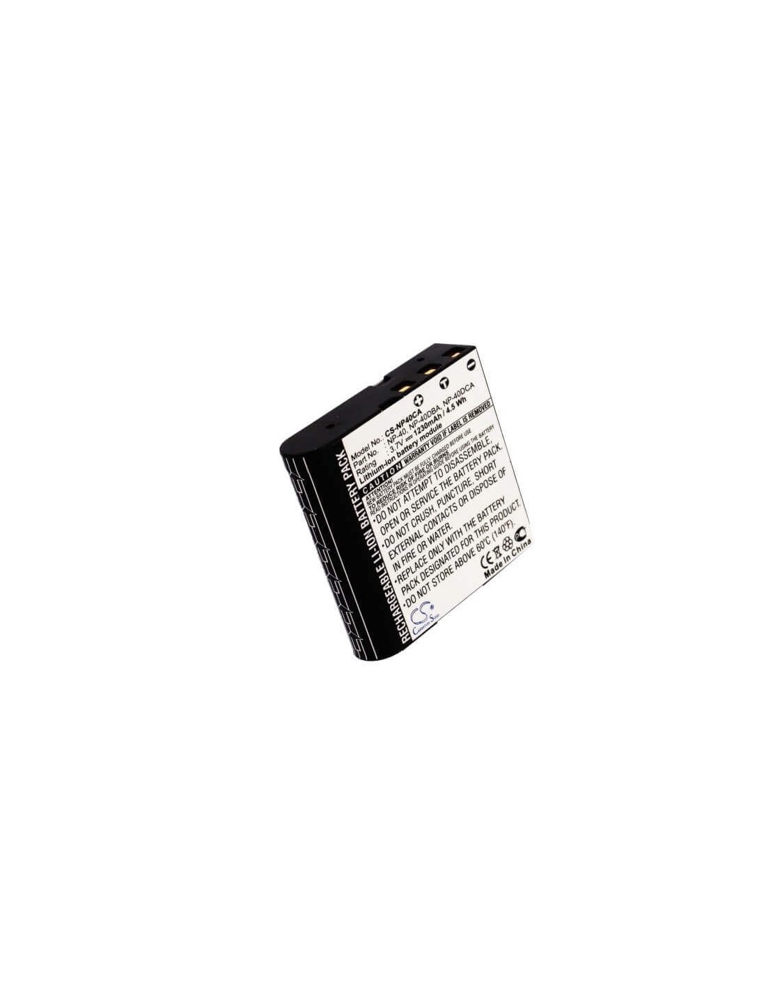 Battery for Rollei Movieline Sd50 3.7V, 1230mAh - 4.55Wh