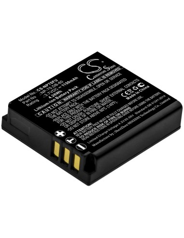 Battery for Panasonic Lumix Dmc-Fx07ef-s, Lumix Dmc-fs1, 3.7V, 1150mAh - 4.26Wh