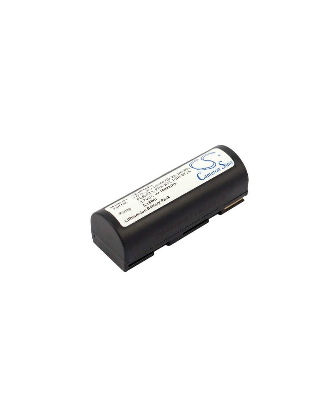 Battery for Kodak Dc4800, Dc4800 Zoom 3.7V, 1400mAh - 5.18Wh