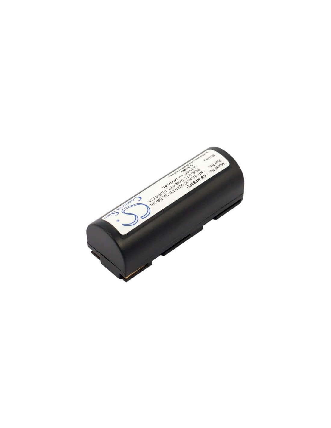 Battery for Ricoh Caplio Rdc-i500, Caplio Rr1, 3.7V, 1400mAh - 5.18Wh