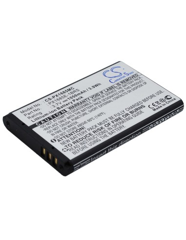 Battery for Toshiba Camileo S20, Camileo S20-b 3.7V, 1050mAh - 3.89Wh