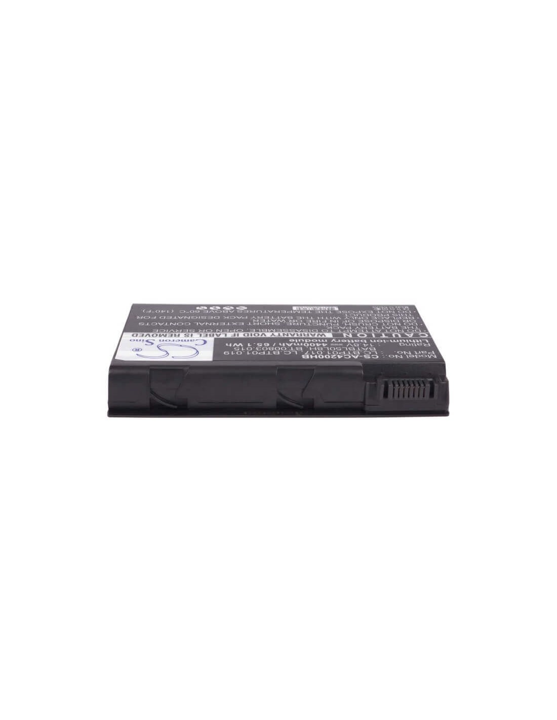 Black Battery for Acer Aspire 3100, Aspire 3103, Aspire 3103wlci 14.8V, 4400mAh - 65.12Wh
