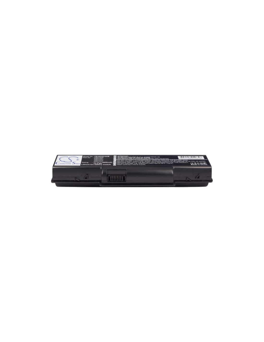 Black Battery for Acer Aspire 4710z, Aspire 2930g, Aspire 4730zg 11.1V, 6600mAh - 73.26Wh
