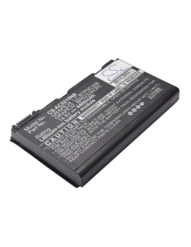 Black Battery for Acer Travelmate 5310-400508mi, Travelmate 5520g-402g16mi, Travelmate 5720-702g25bn 14.8V, 4400mAh - 65.12Wh