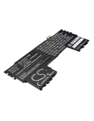Black Battery for Acer Aspire Aspire S7 11", Aspire S7 Ultrabook Ips, Aspire S7-191 7.4V, 3790mAh - 28.05Wh