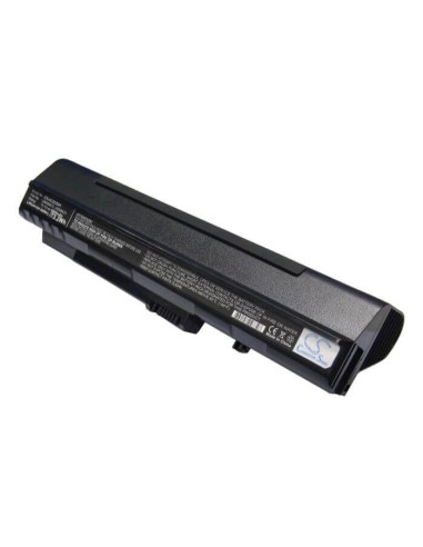 Black Battery for Acer Aspire One, Aspire One A110-1295, Aspire One A110-1545 11.1V, 6600mAh - 73.26Wh