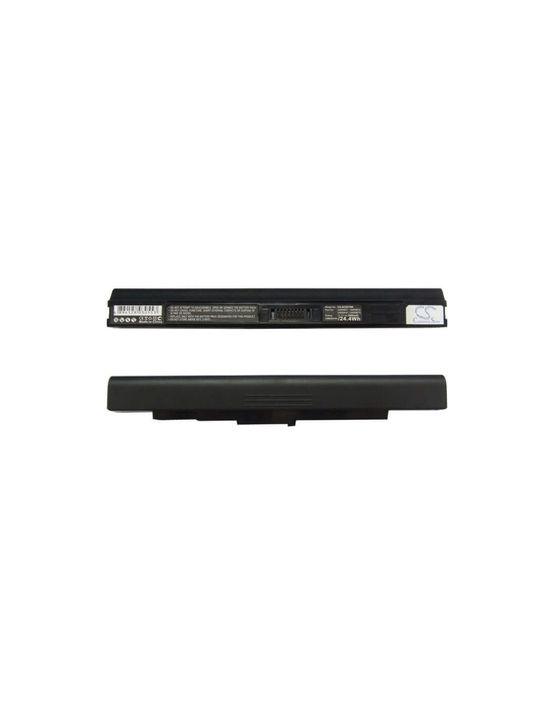 Black Battery for Acer Aspire One 531, Aspire One 751, Aspire One 751-bk23 11.1V, 2200mAh - 24.42Wh