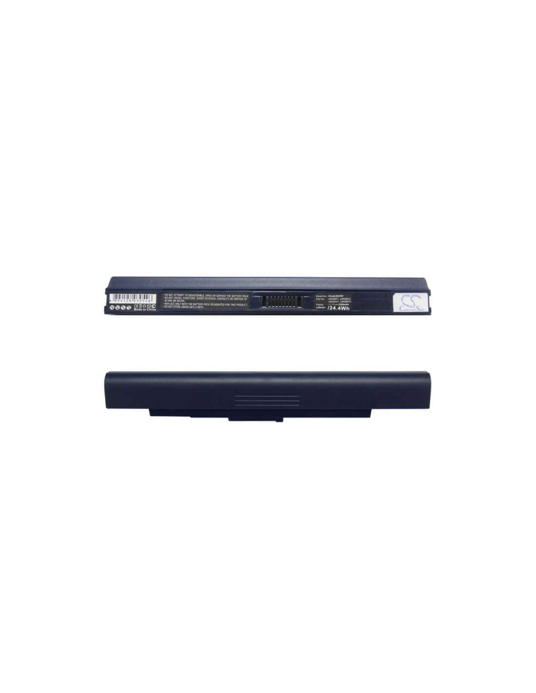 Blue Battery for Acer Aspire One 531, Aspire One 751, Aspire One 751-bk23 11.1V, 2200mAh - 24.42Wh