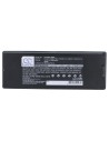 Black Battery for Apple Macbook 13" Ma472f/ A, Macbook 13" A1181, Macbook13"mb404j/ A 10.8V, 5000mAh - 54.00Wh