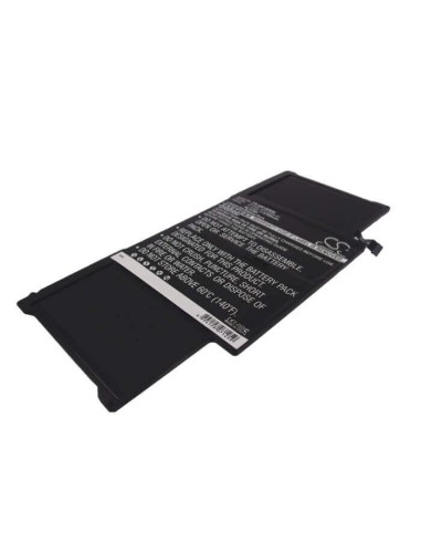 Black Battery for Apple Macbook Air 13.3" A1369, Macbook Air 13.3" A1369 Late 2010, Macbook Air 13.3" Mc504 7.3V, 6700mAh - 48.9