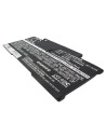 Black Battery for Apple Macbook Air 13" Mc503, Macbook Air 13" Mc504, Macbook Air "core I5" 1.6 13" A1369 Mid-2011 7.3V, 6700mAh