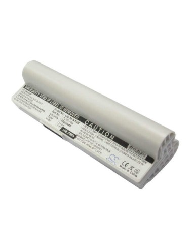 White Battery for Asus Eee Pc 703, Eee Pc 900a, Eee Pc 900ha 7.4V, 6600mAh - 48.84Wh