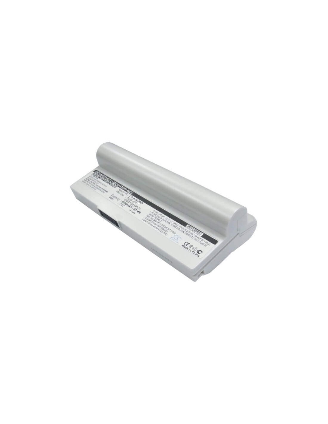 White Battery for Asus Eee Pc 901, Eee Pc 904, Eee Pc 904hd 7.4V, 8800mAh - 65.12Wh