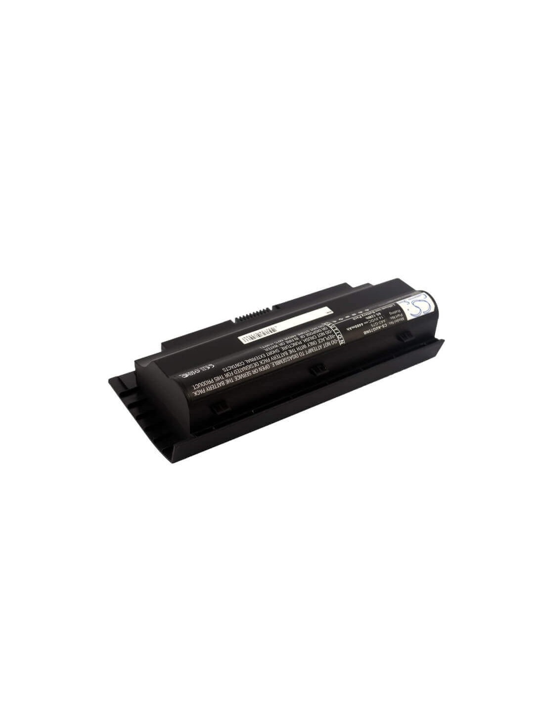 Black Battery for Asus G75, G75v, G75vm 14.8V, 4400mAh - 65.12Wh