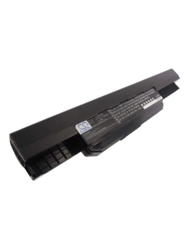 Black Battery for Asus A53b, A53by, A53e 11.1V, 6600mAh - 73.26Wh